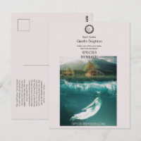 Logo Taupe Author Promotional Material Bookmarks
