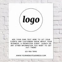 Logo Text Promotional Business
