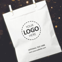Logo Upload Custom Business Paper Bag 