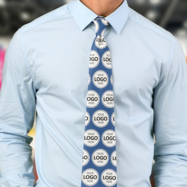 Logo Upload Custom Colour Business Neck Tie (Creator Uploaded)