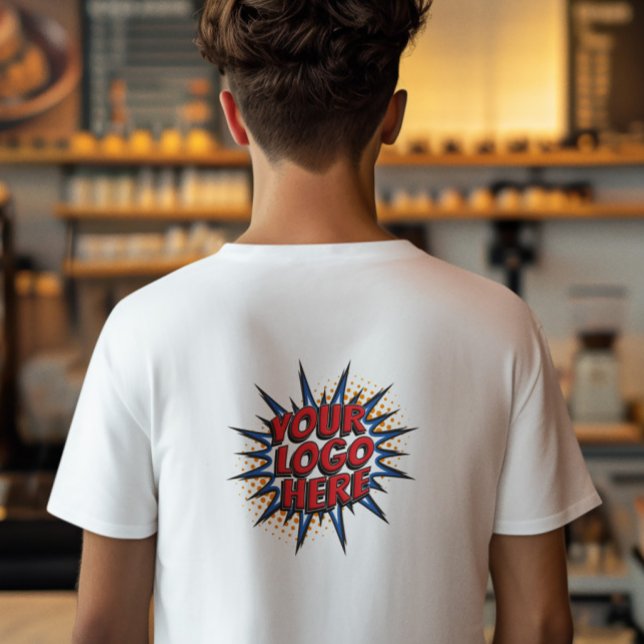 Logo Upload Template - Back - Create Your Own T-Shirt (Creator Uploaded)