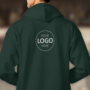 Logo Upload Template - Back Only - Create Your Own Hoodie