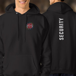 Logo Upload Template on Front - Your Text on Back Hoodie