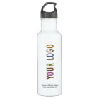 Logo Water Bottle No Minimum Order No Setup Fee