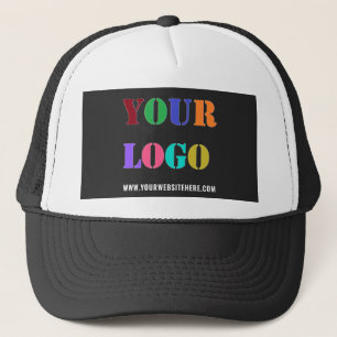 Logo Website Promotional Business Trucker Hat