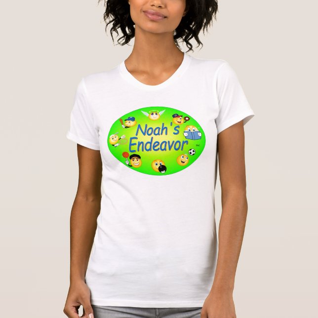 logo with tennis round PNG T-Shirt (Front)