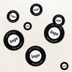 Logo with Text Business Promotional Confetti