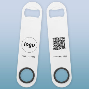 Logo With Text QR Code Business