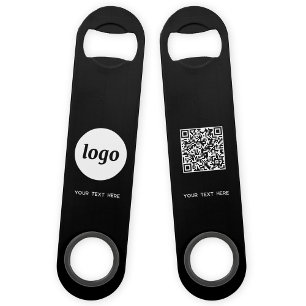 Logo With Text QR Code Business