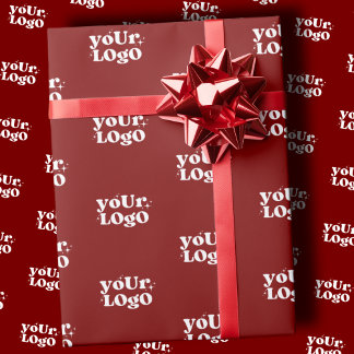 Logo Wrapping Paper, Business Logo Paper