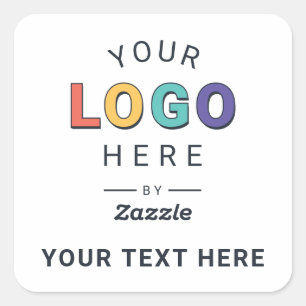 Logo Your Way Square Sticker