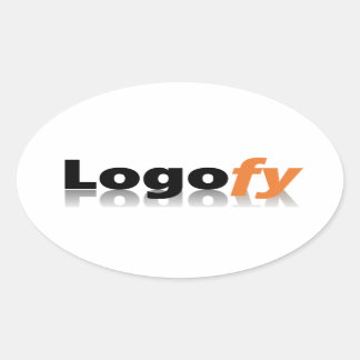 Logofy Oval Stickers