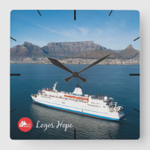 Logos Hope in Cape Town Clock