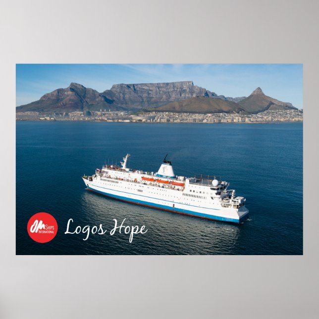 Logos Hope in Cape Town Print (Front)