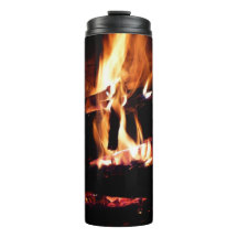 Logs in the Fireplace Warm Fire Photography