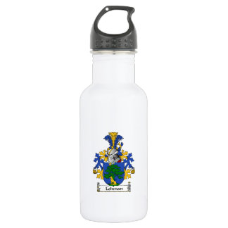Lohman Family Crest 532 Ml Water Bottle