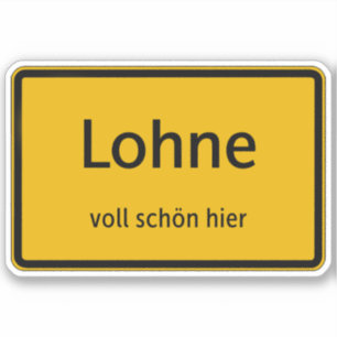 Lohne Sticker Autosticker