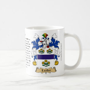 Lohr, the Origin, the Meaning and the Crest Coffee Mug