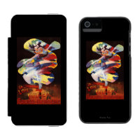 Loie Fuller at Folies-Bergere Theatre
