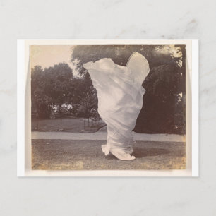 Loie Fuller Dancing Postcard