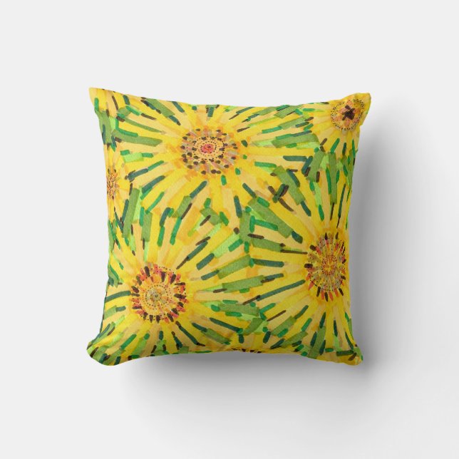 Loire Sunflower Pillow (Front)