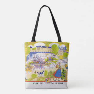 Loire Valley Wine Region Shoulder Tote Bag