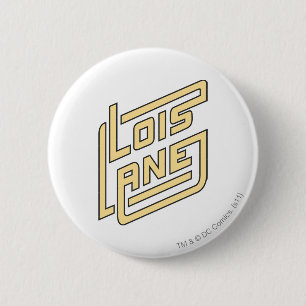 Lois Lane Logo 6 Cm Round Badge