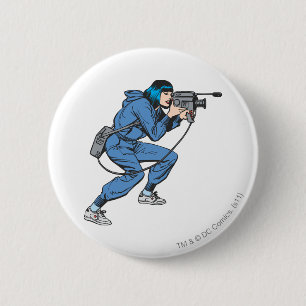 Lois Lane with Camera 6 Cm Round Badge