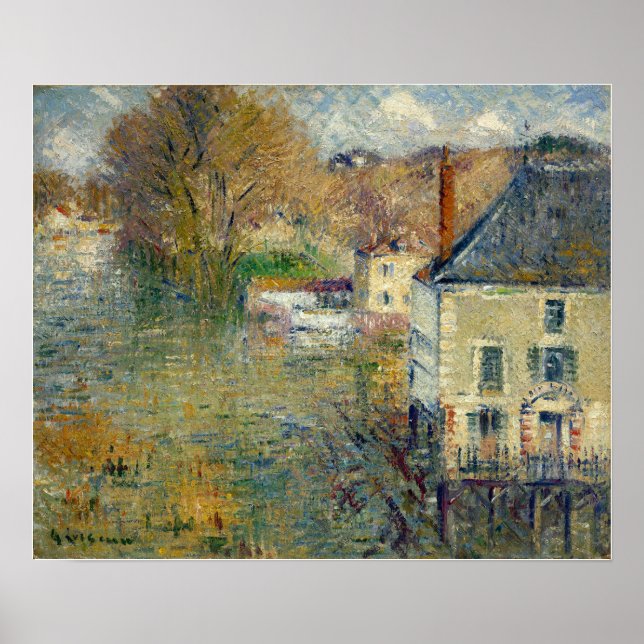 Loiseau - Flood In Giverny 1934 Poster (Front)
