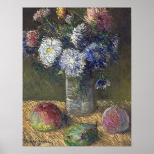 Loiseau - Still Life, Bouquet Of Flowers and Fruit Poster