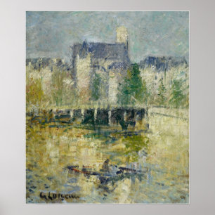 Loiseau - The Bridge Of Moret Sur Loing 1927 Poster