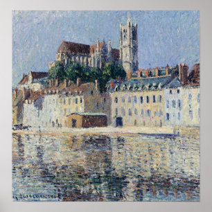 Loiseau - The Cathedral At Auxserre 1902 Poster