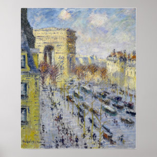 Loiseau - The Triumph Arch And Friedland Avenue 1… Poster