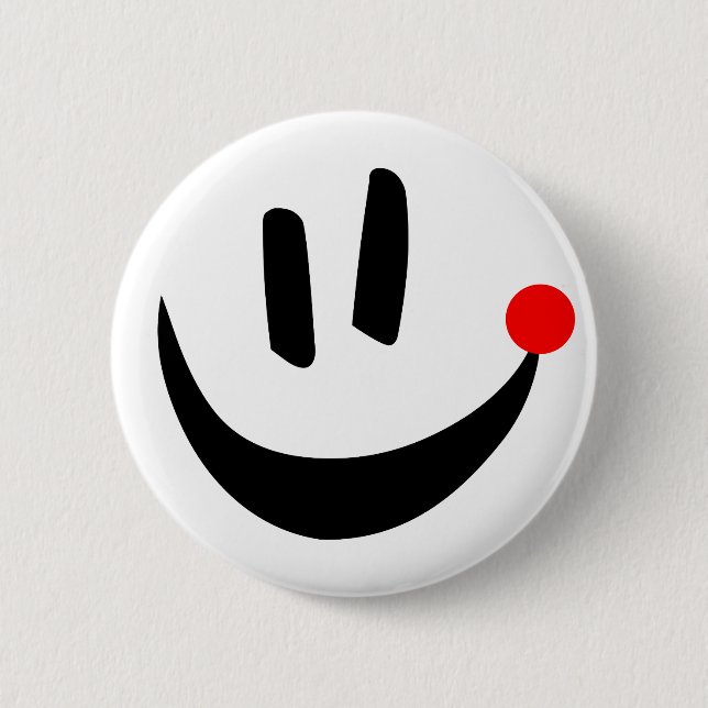 Loka Nota smile button (Front)
