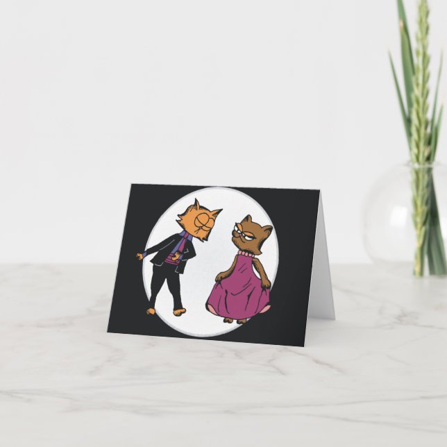 Loki and Mayday Moon Dance Card (Front)