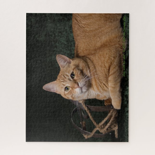 Loki with sled jigsaw puzzle (Vertical)