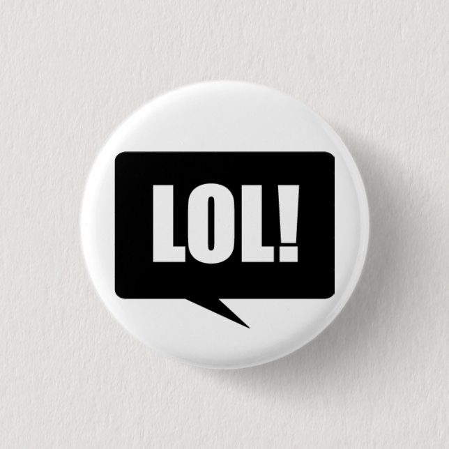 LOL! 3 CM ROUND BADGE (Front)
