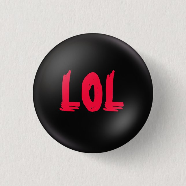 LOL 3 CM ROUND BADGE (Front)