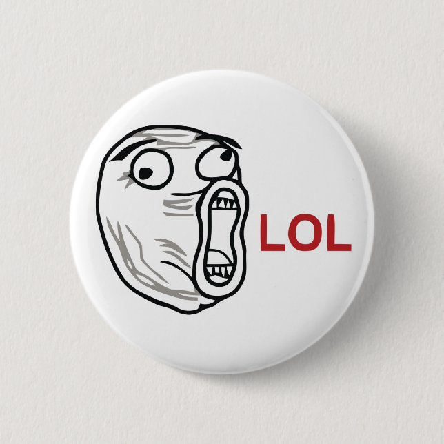 LOL 6 CM ROUND BADGE (Front)