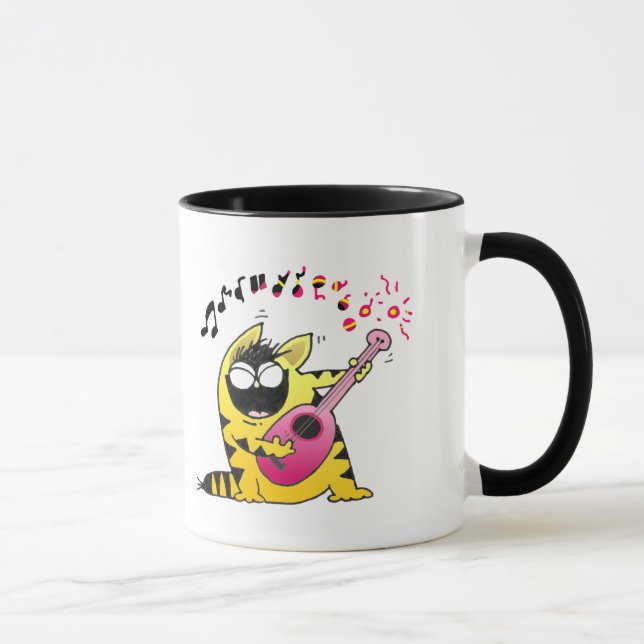 LOL Cats | Fat Musical Cat Mug (Right)