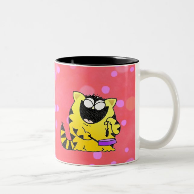 LOL Cats Two-Tone Coffee Mug (Right)