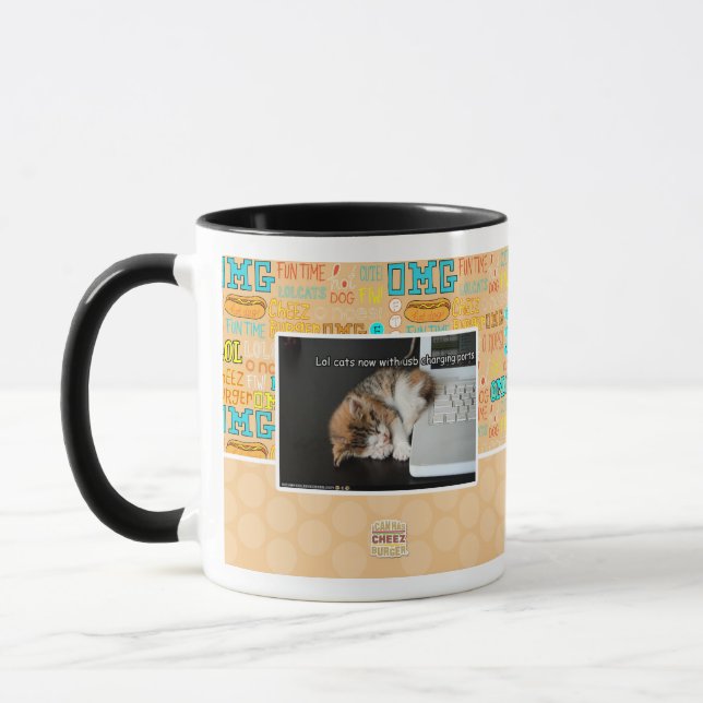 Lol cats with USB Mug (Left)