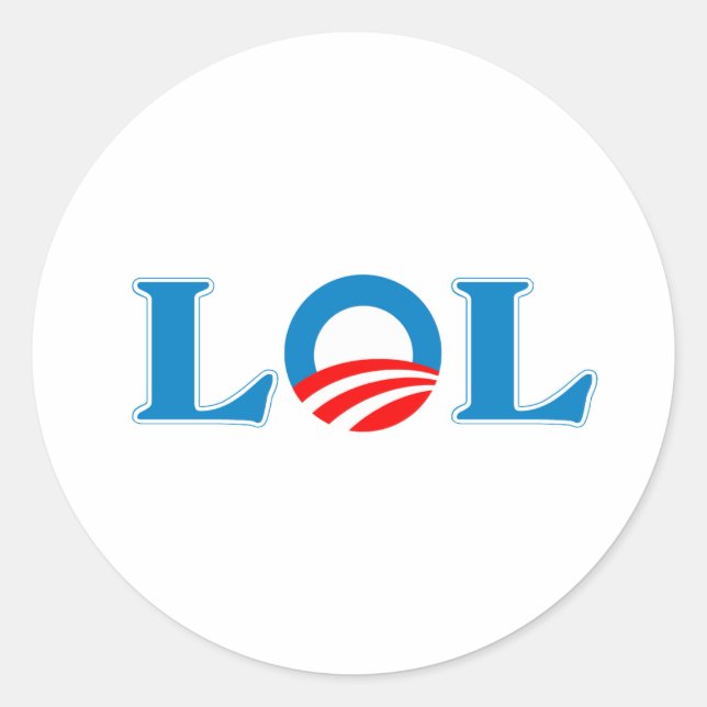 LOL CLASSIC ROUND STICKER (Front)