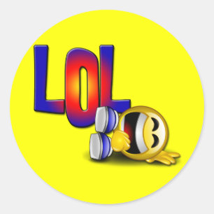 LOL CLASSIC ROUND STICKER