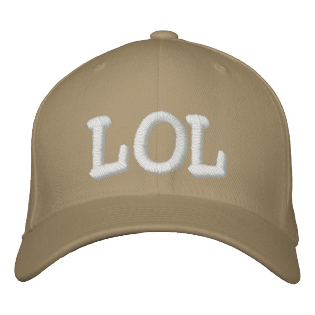 LOL EMBROIDERED HAT (Front)
