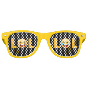 LOL EMOJI RETRO SUNGLASSES