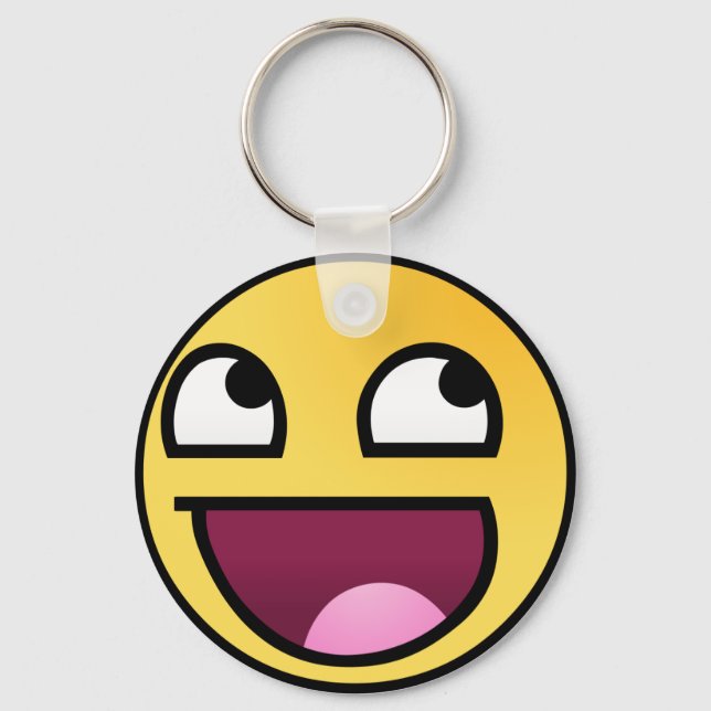 LOL Face Key Ring (Front)