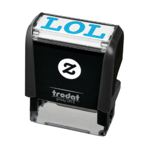 LOL Funny Meme Office Humour Teacher Coworker Cute Self-inking Stamp
