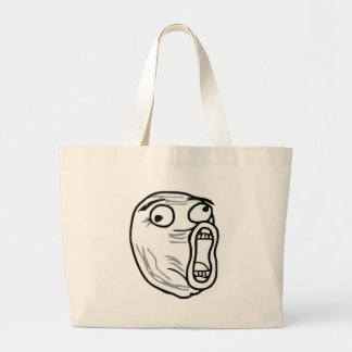 lol-guy large large tote bag