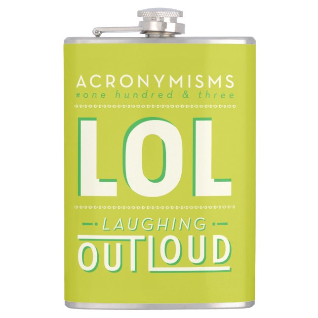 LOL HIP FLASK (Front)
